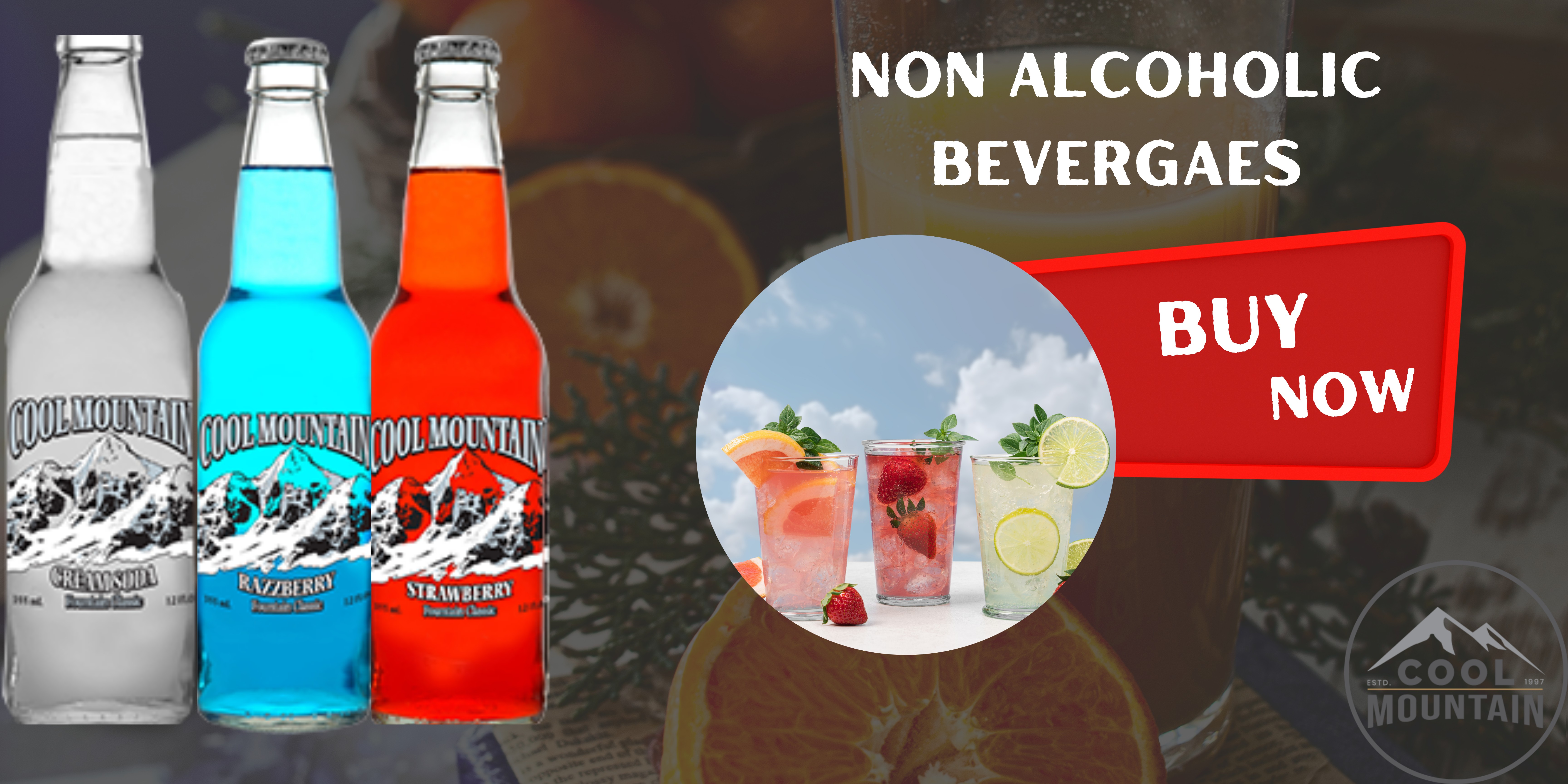 Read more about the article Explore Delicious Non-Alcoholic Beverage Flavors: Blue Razzberry, Orange Cream, Strawberry, and Cream Soda