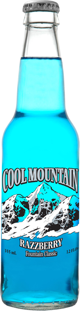 Cool Mountain Blue Razzberry Soda